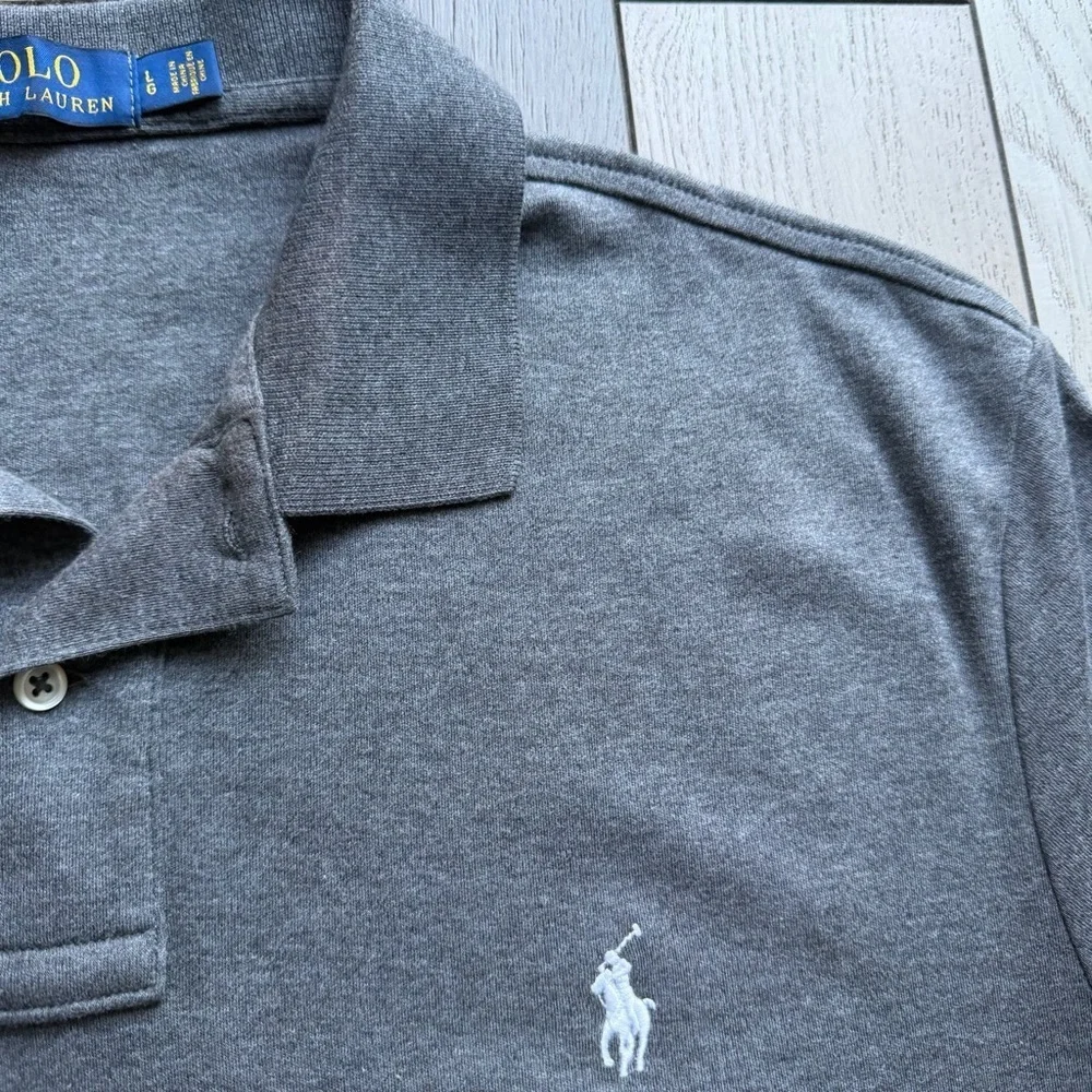Ralph Lauren Charcoal Polo Shirt